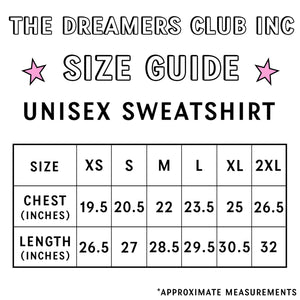 I Want A Love Like ... Personalised Unisex Sweatshirt