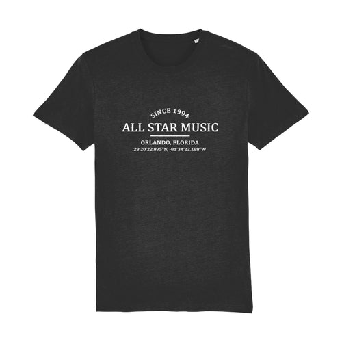 All Star Music Location Unisex Tee