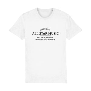 All Star Music Location Unisex Tee