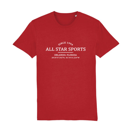 All Star Sports Location Unisex Tee