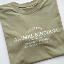 Load image into Gallery viewer, Animal Kingdom Location Unisex Tee