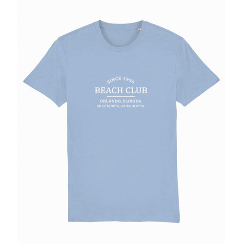 Beach Club Location Unisex Tee