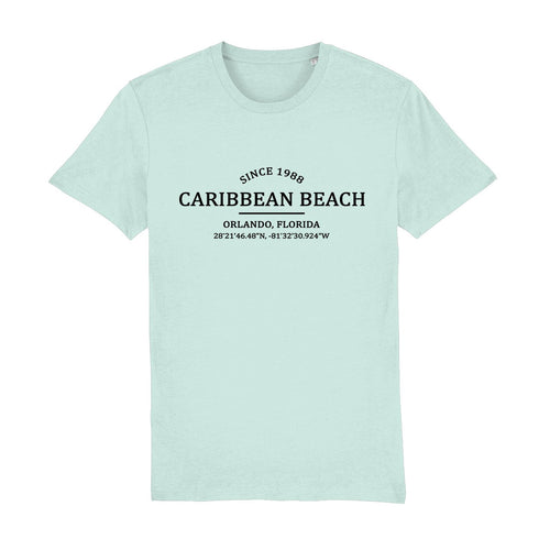 Caribbean Beach Location Unisex Tee