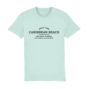Caribbean Beach Location Unisex Tee