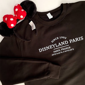 Disneyland Paris Location Unisex Sweatshirt