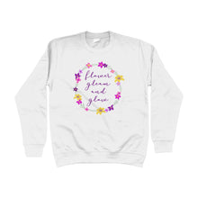 Load image into Gallery viewer, Flower Gleam And Glow Unisex Sweatshirt