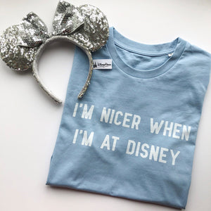 I'm Nicer When Unisex Tee Pastel Colours