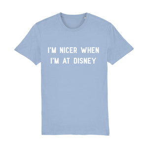 I'm Nicer When Unisex Tee Pastel Colours