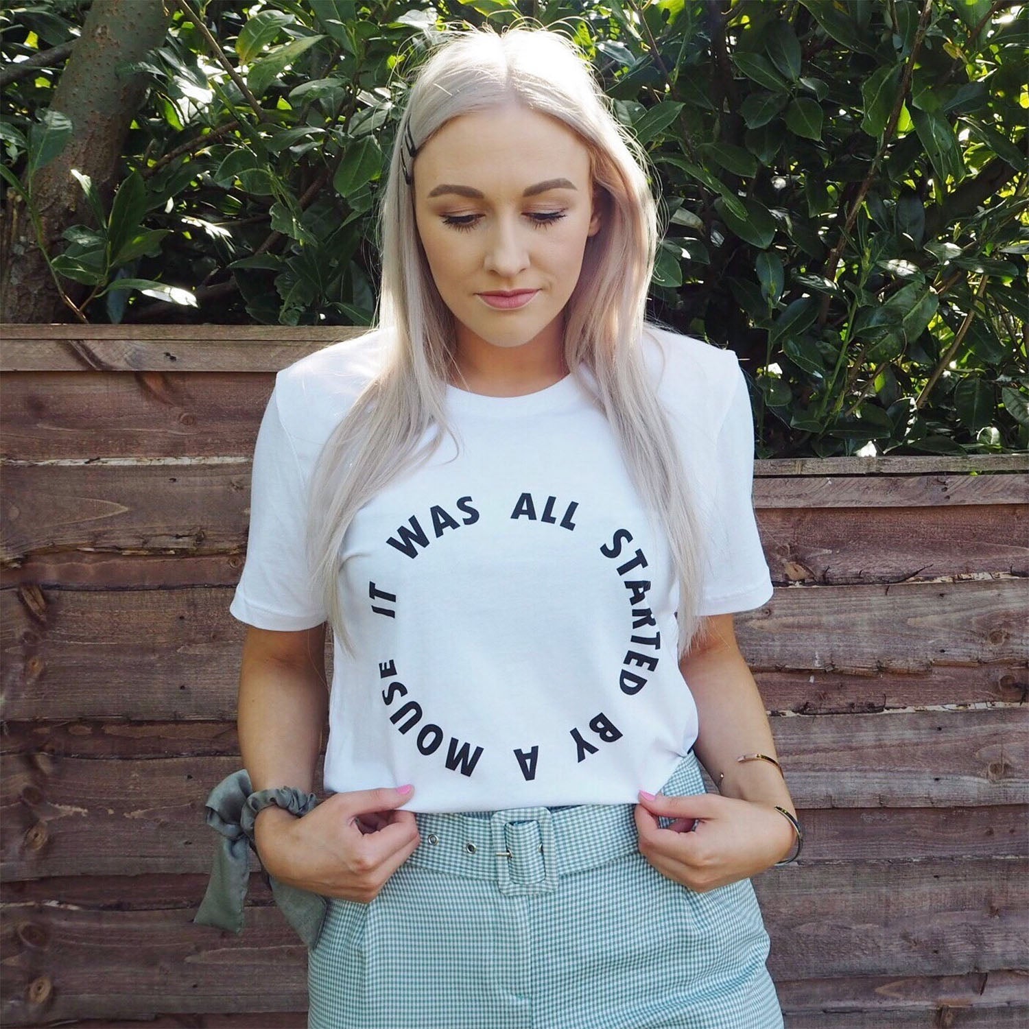 It Was All Started By A Mouse Unisex Tee The Dreamers Club Inc