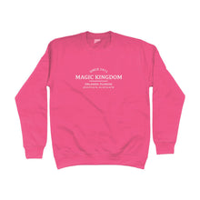 Load image into Gallery viewer, Magic Kingdom Location Unisex Sweatshirt