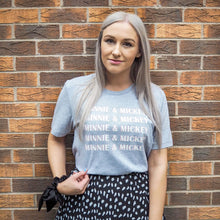 Load image into Gallery viewer, Minnie &amp; Mickey Unisex Tee
