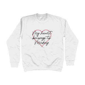 My Heart Belongs To Mickey Unisex Sweatshirt