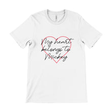 Load image into Gallery viewer, My Heart Belongs To Mickey Unisex Tee