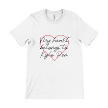 Load image into Gallery viewer, My Heart Belongs To ... Personalised Unisex Tee