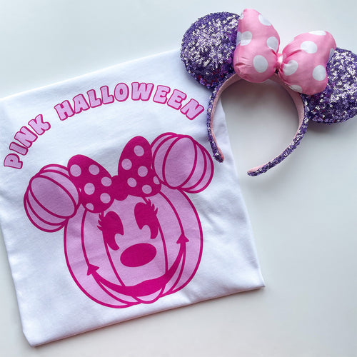 Pink Halloween Unisex Tee