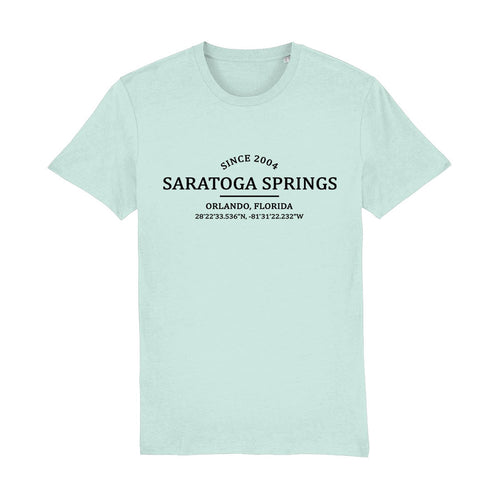 Saratoga Springs Location Unisex Tee