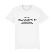 Load image into Gallery viewer, Saratoga Springs Location Unisex Tee