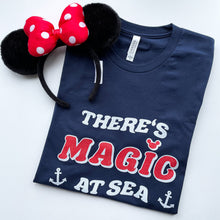 Load image into Gallery viewer, There&#39;s Magic At Sea Unisex Tee