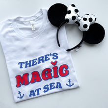 Load image into Gallery viewer, There&#39;s Magic At Sea Unisex Tee